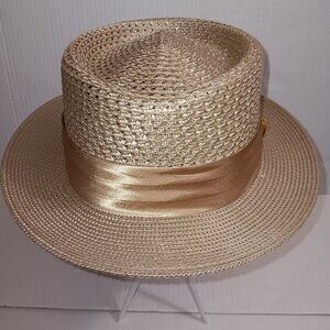 MONTIQUE  MEN'S MESH STRAW HAT